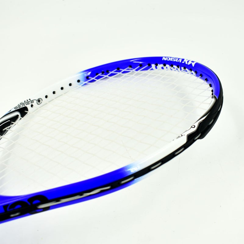 Senston مضرب تنس سنستون 19" للأطفال الأولاد والبنات مع غلاف مضرب أزرق أبيض - Image 3